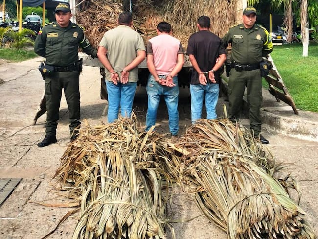 Capturados tres personas por aprovechamiento ilícito de recursos naturales en Magangué, Bolívar