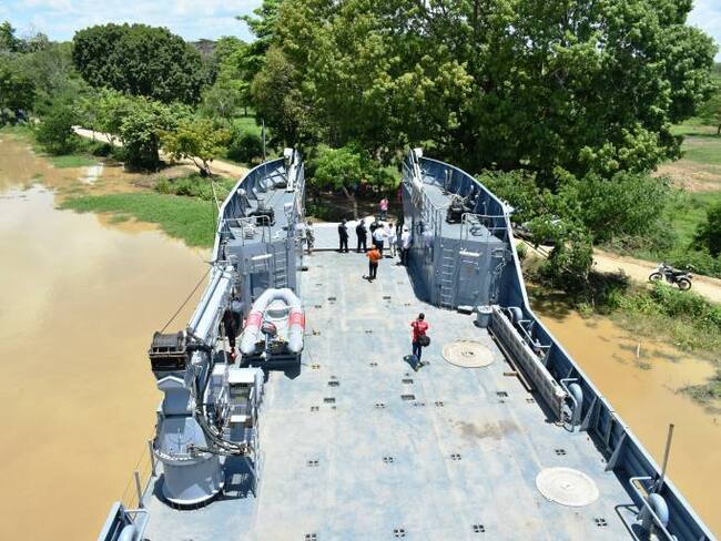 Armada Nacional se declara en &#039;alistamiento&#039; en el río Cauca bolivarense