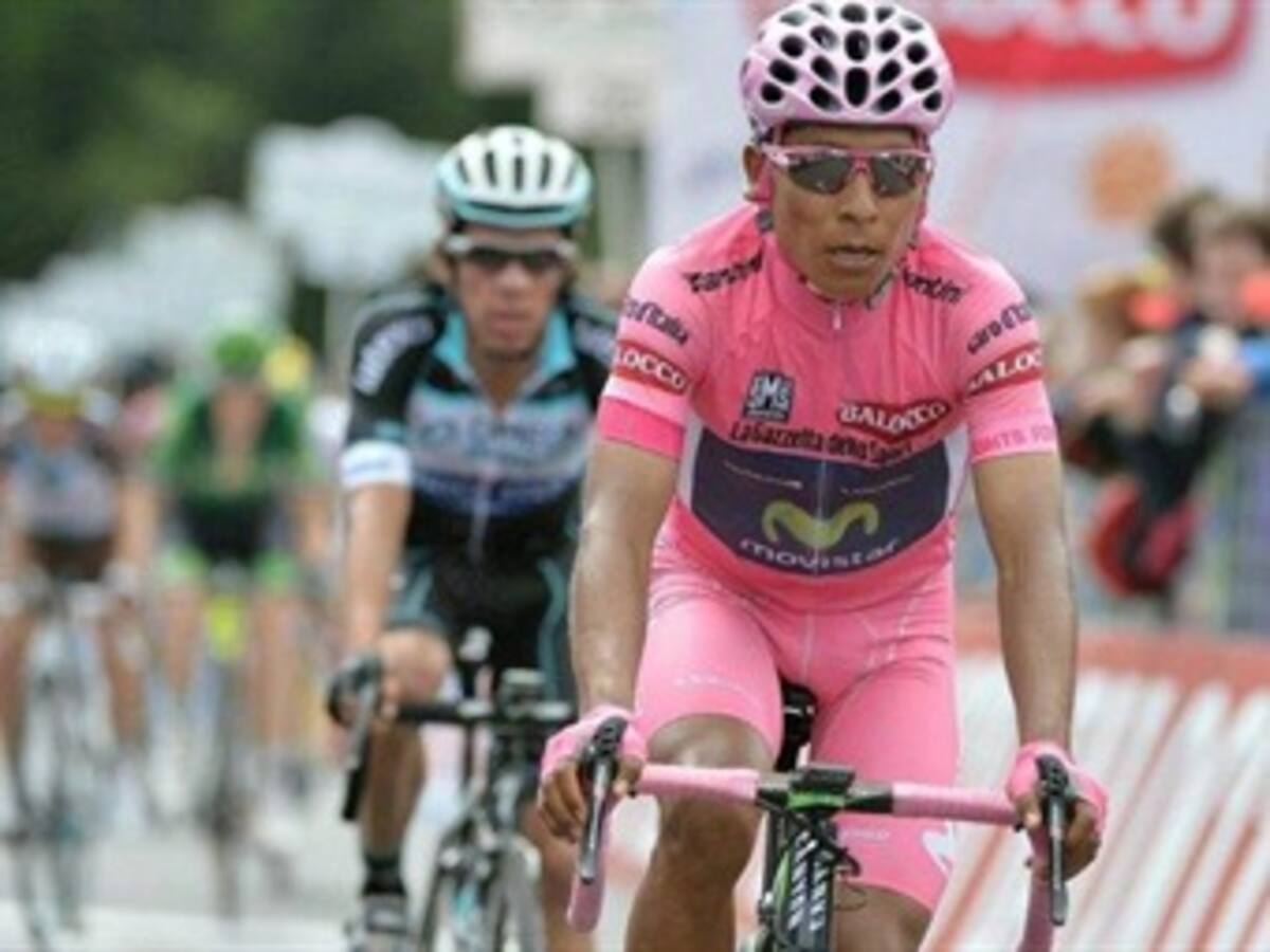 Nairo y Urán comienzan la penúltima lucha por el 1-2 en el Giro de Italia