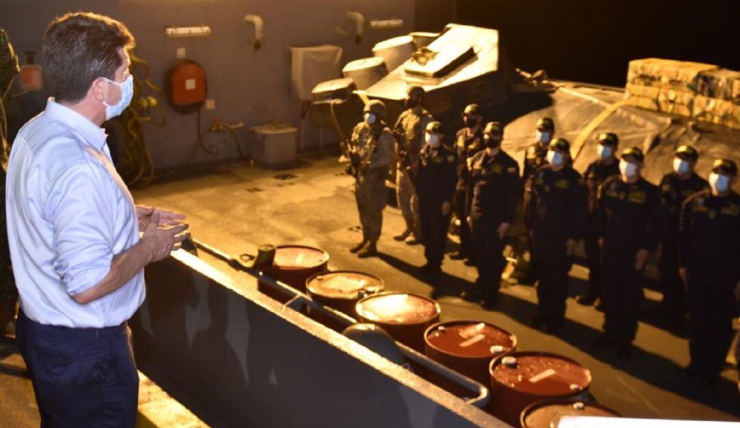 El ministro de Defensa, Diego Molano, reportó 152 capturas desde el pasado 31 de diciembre. 