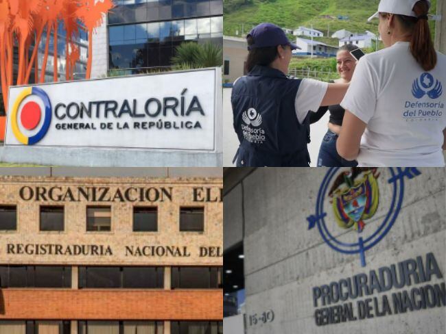 Órganos de control de Colombia.