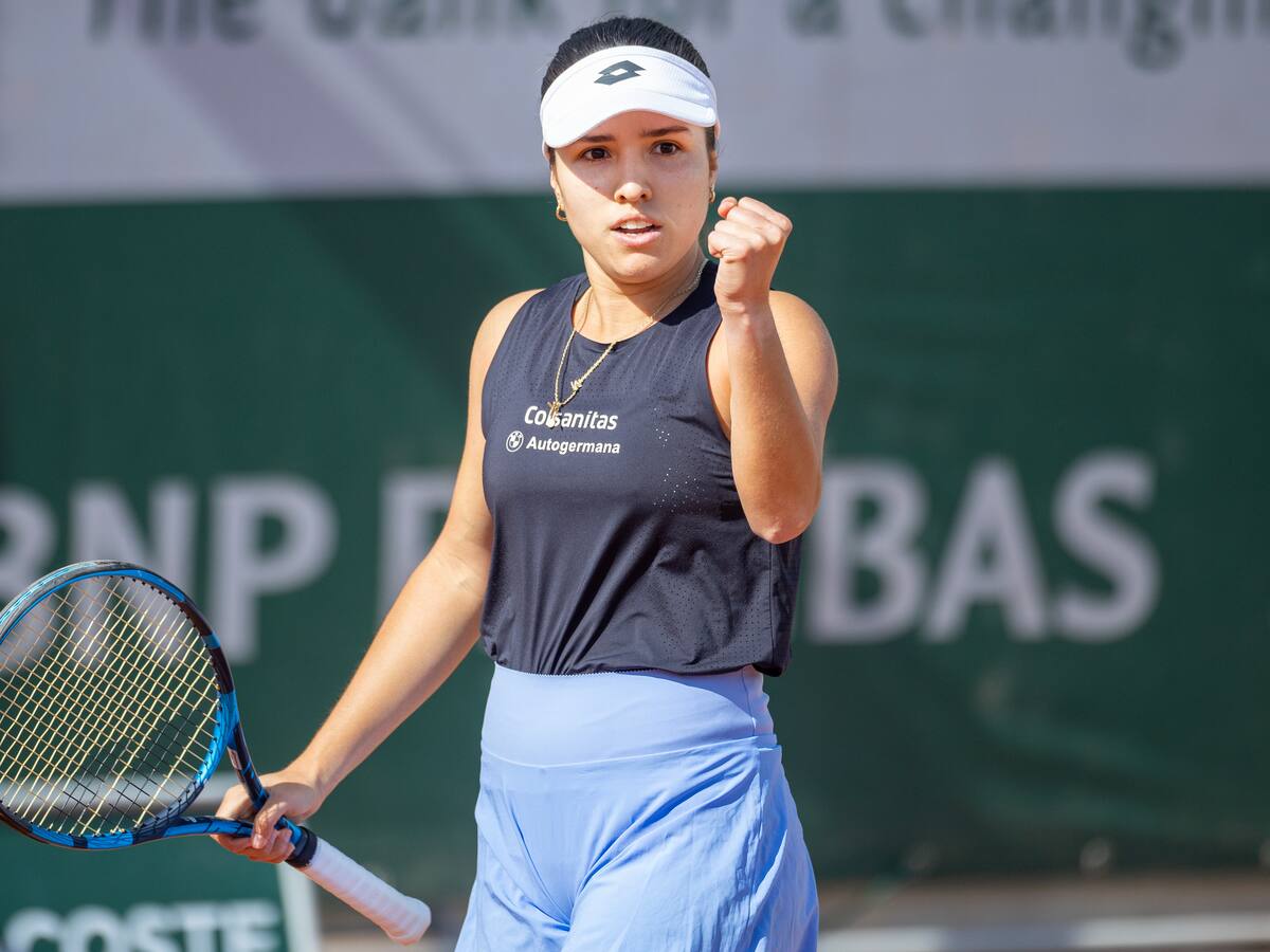 Camila Osorio se estrena con victoria en el cuadro principal de Roland Garros