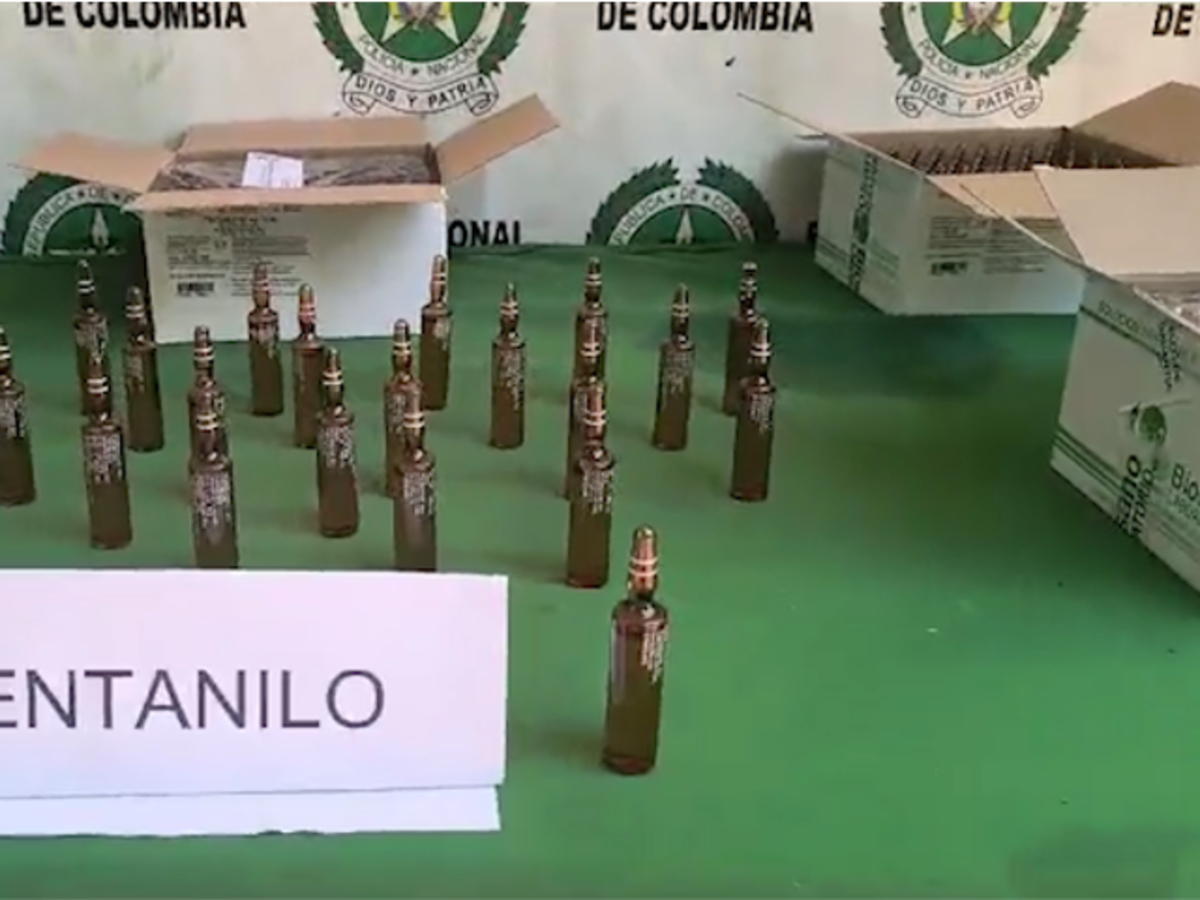 Incautan el cargamento más grande de fentanilo en vías de Caldas