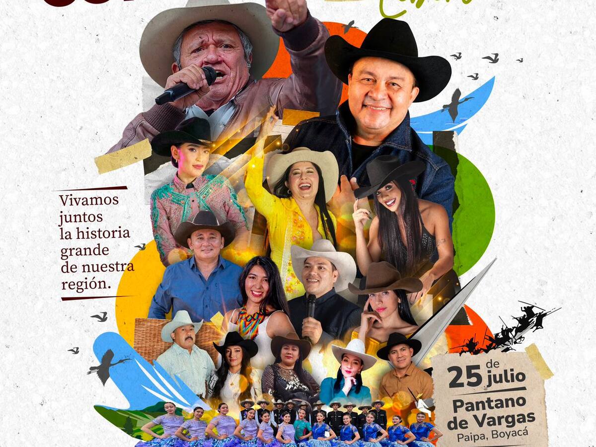 Boyacá, Casanare y Arauca conmemoran los 205 años de la Batalla del Pantano de Vargas