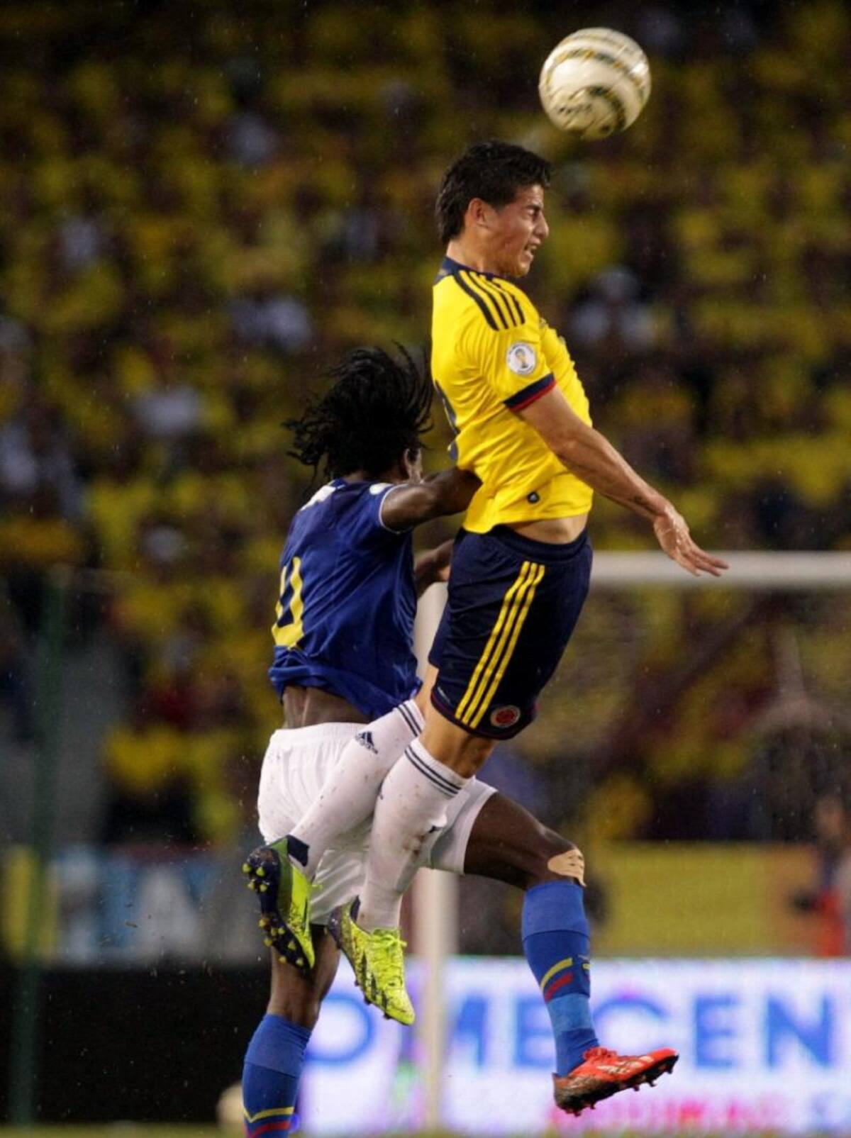 James Rodríguez fue el autor del gol de la victoria que emociona a los hinchas que ya sueñan con el Mundial Brasil 2014.