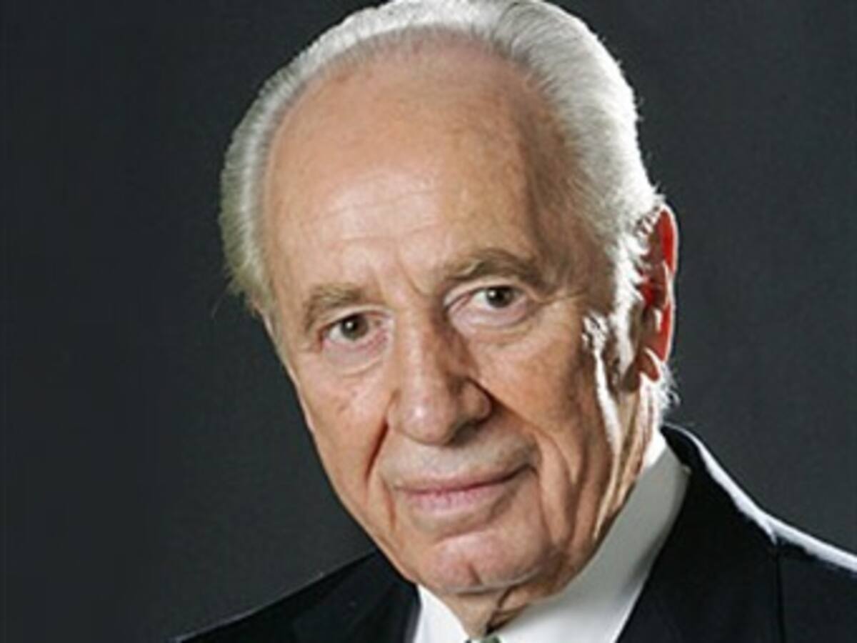 Simón Peres dice que Israel no tiene planes de atacar Irán