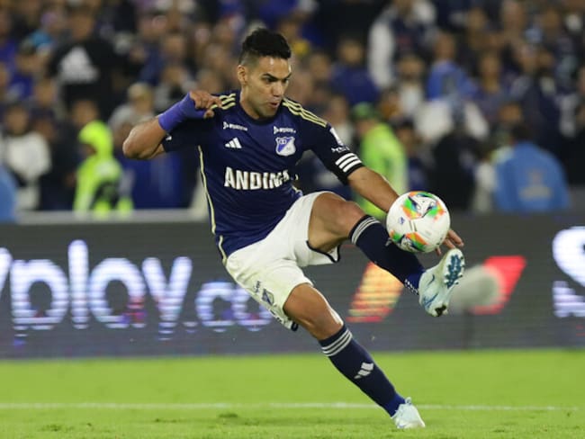 Falcao, delantero de Millonarios / Colprensa.