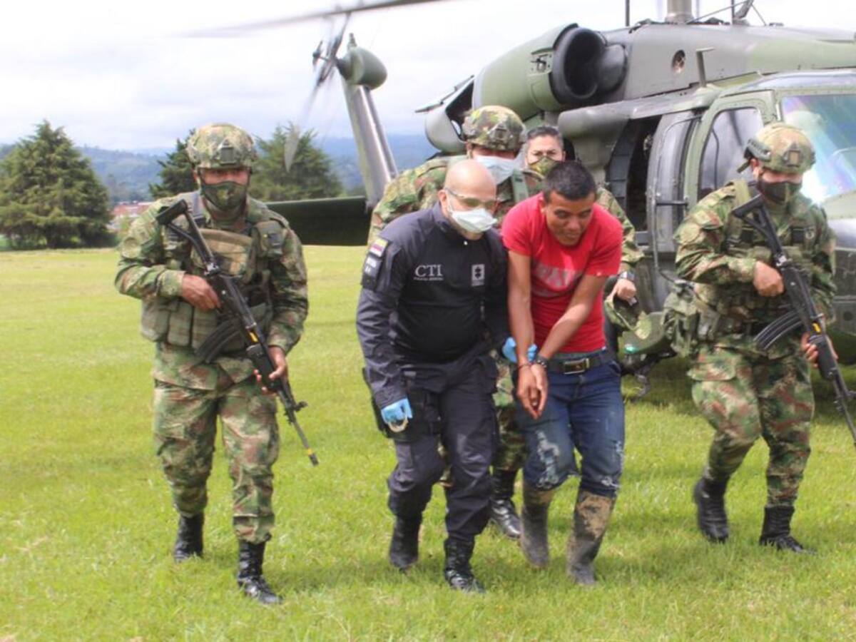 Capturado cabecilla del GAO-r, responsable de amenazas a la población civil