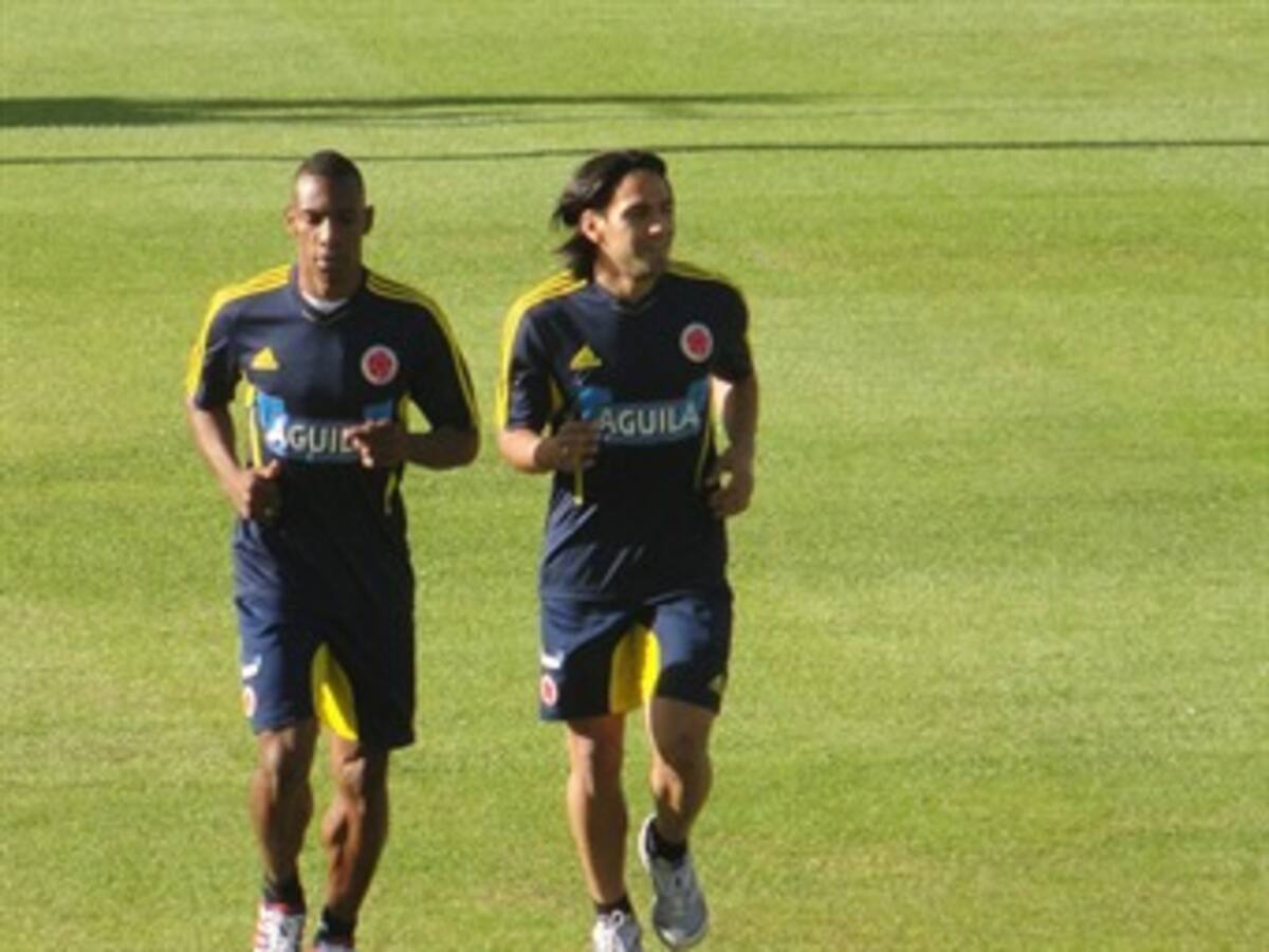 Selección Colombia retornó a prácticas de cara al partido ante Perú