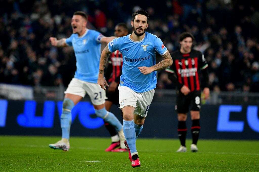 Lazio venció a Milan 4-0 por la Serie A (Photo by Marco Rosi - SS Lazio/Getty Images)