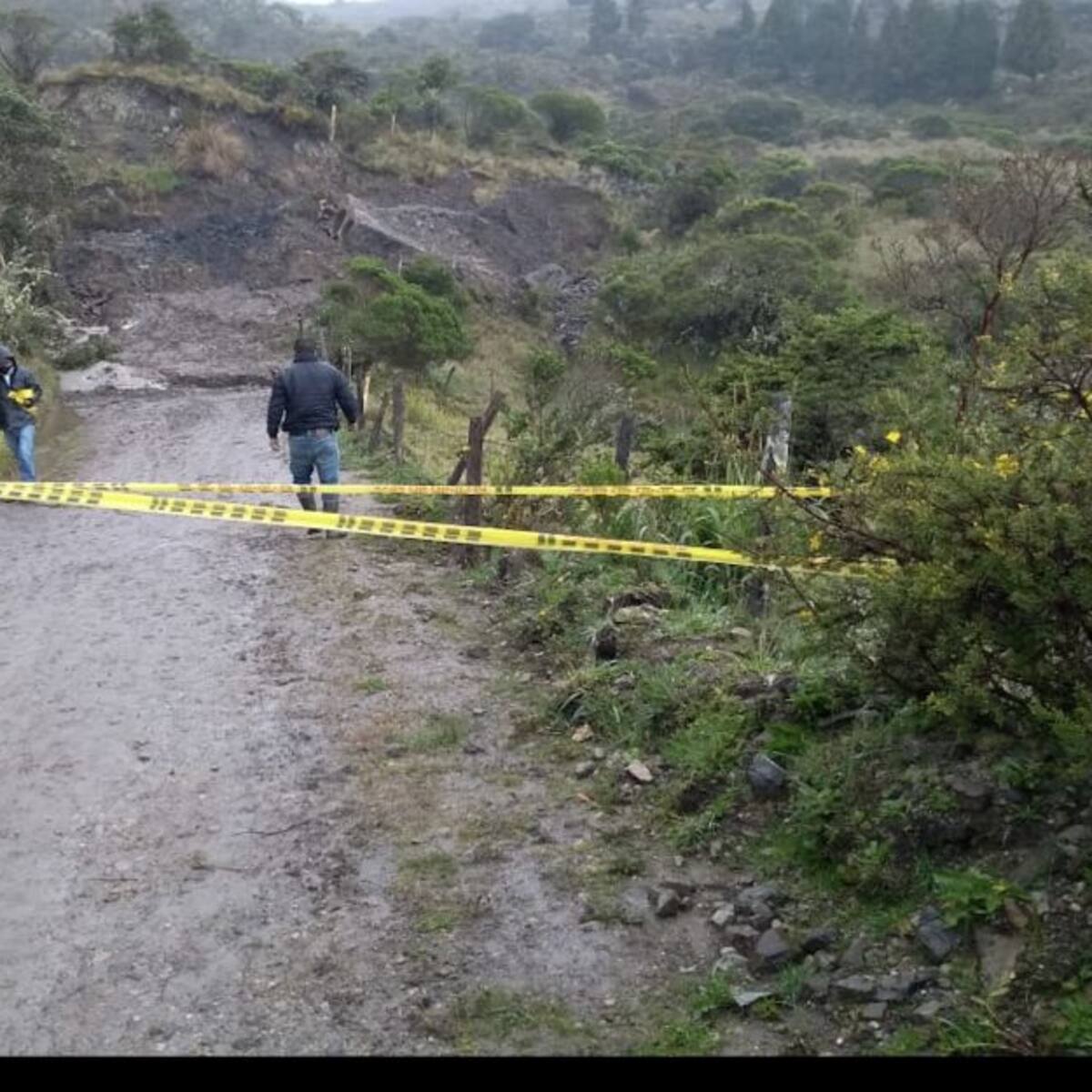 Emergencia en Aquitania, Boyacá por movimiento en masa