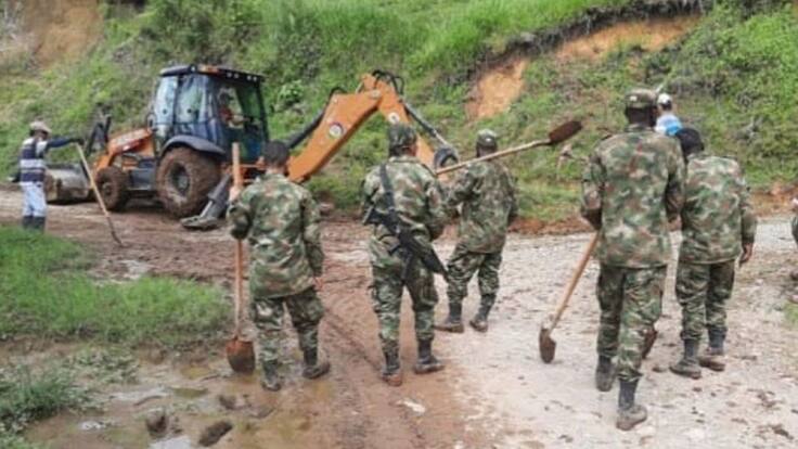Teniente Coronel l Miguel Caro, Batallón de Alta Montaña Número 5
