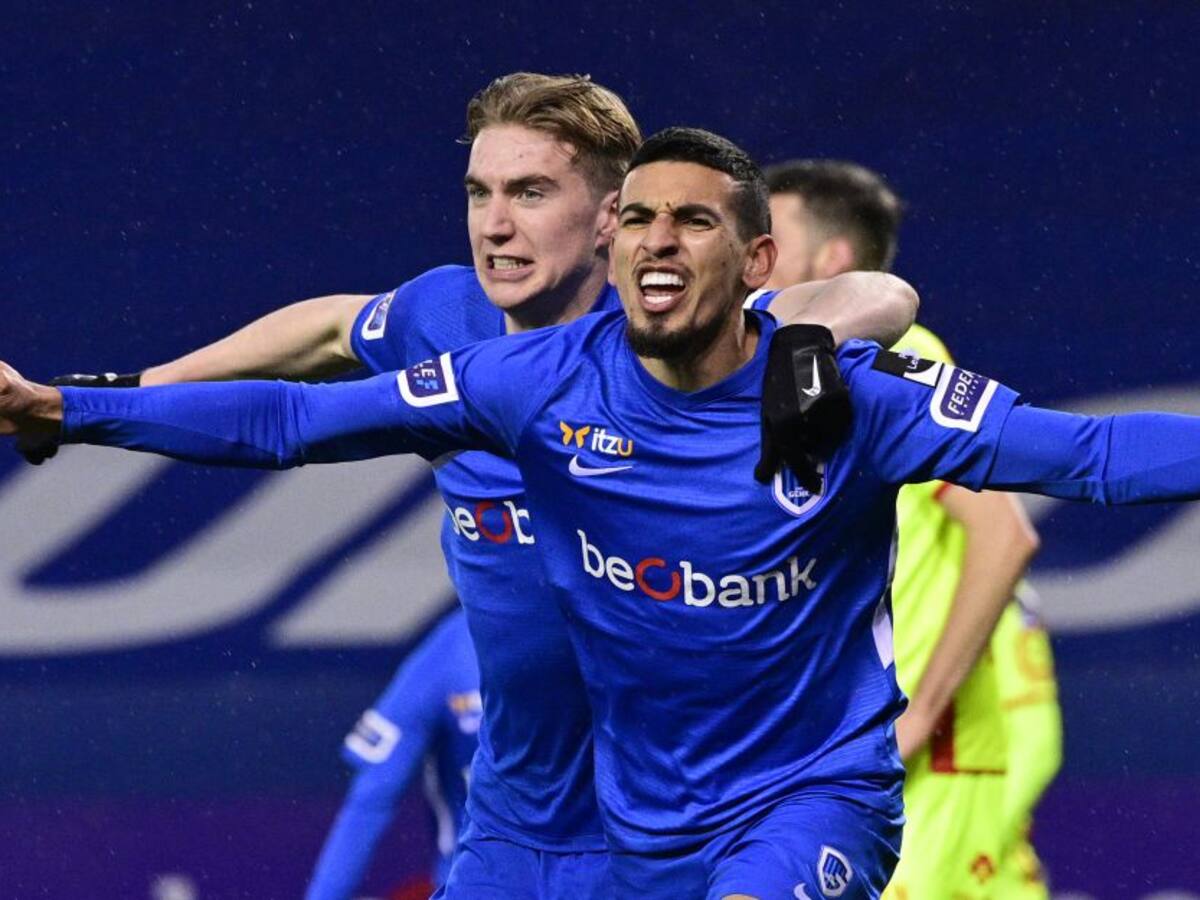 Daniel Muñóz marcó su primer gol con la camiseta de KRC Genk