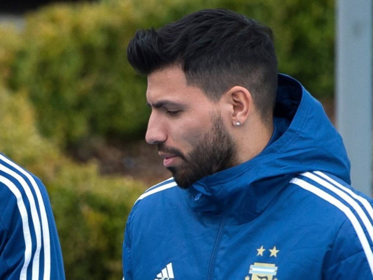 Agüero es desafectado de Argentina y no jugará ante Italia y España