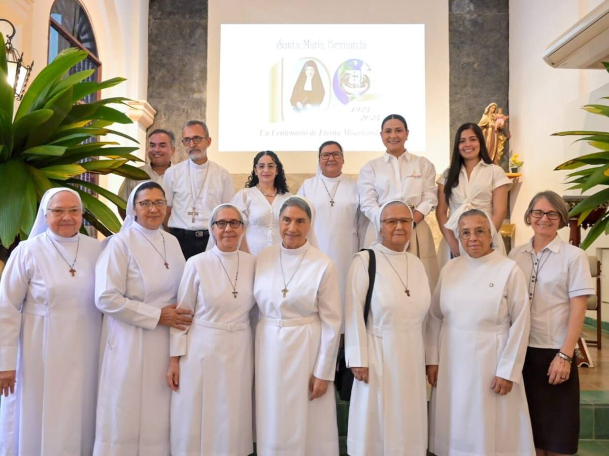 Primer Centenario de la Pascua Eterna de Santa María Bernarda en Cartagena
