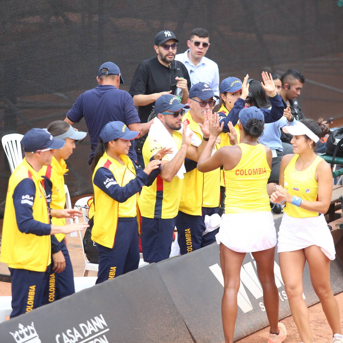 Colombia derrotó a Perú en la Billie Jean King Cup