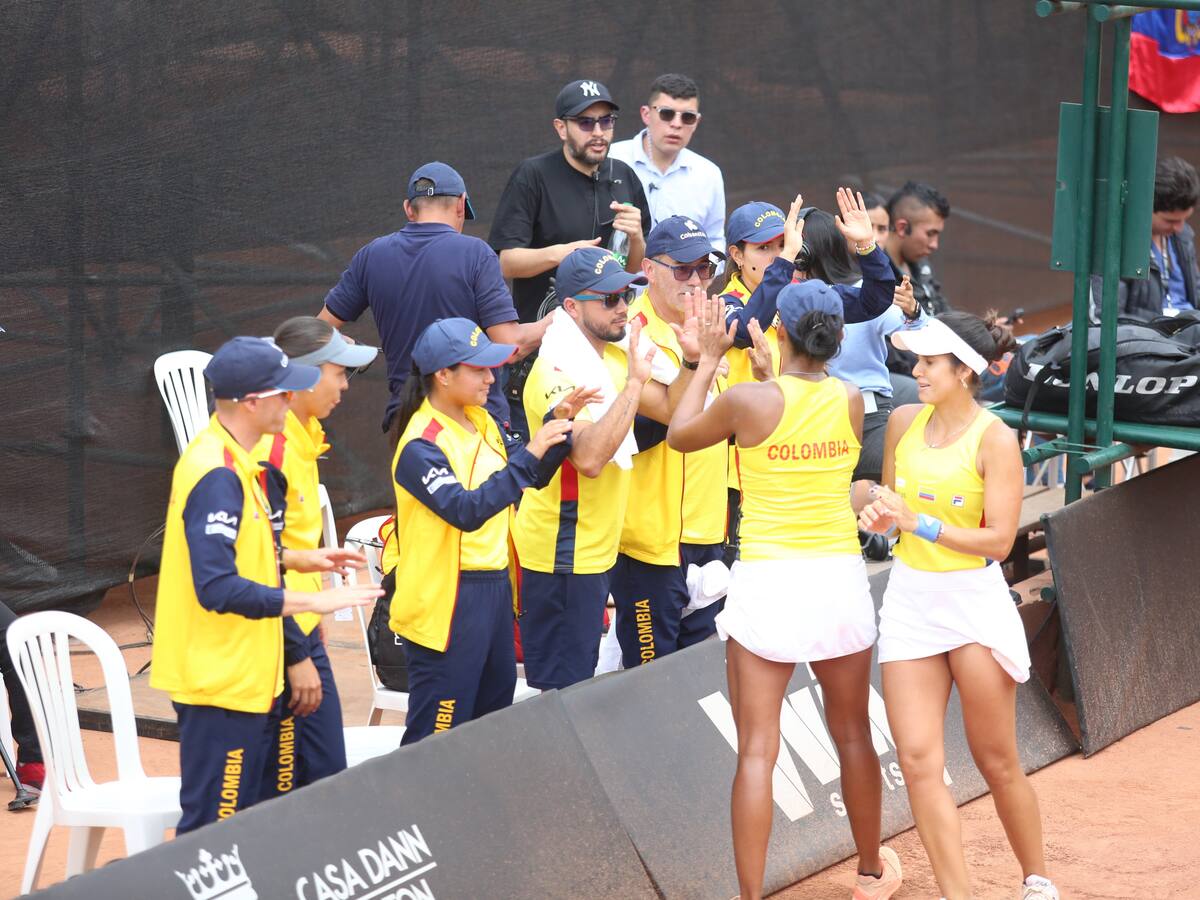 Colombia derrotó a Perú en la Billie Jean King Cup