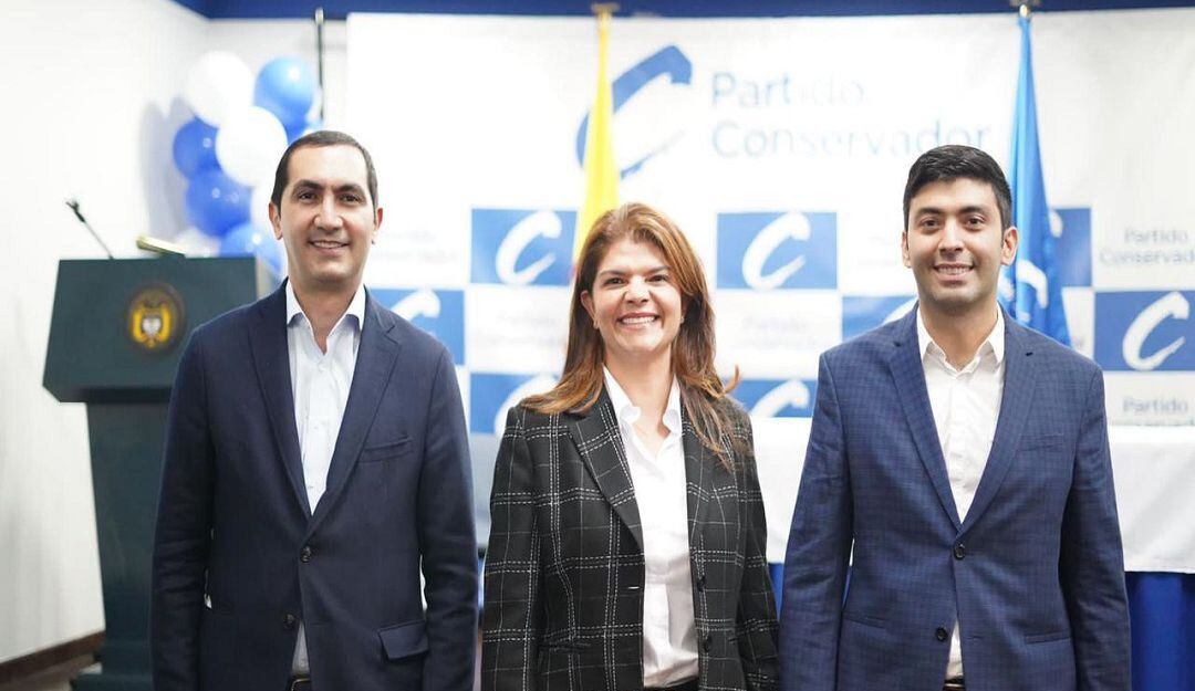 David Barguil, Liliana Bitar y Nicolás Barguil.