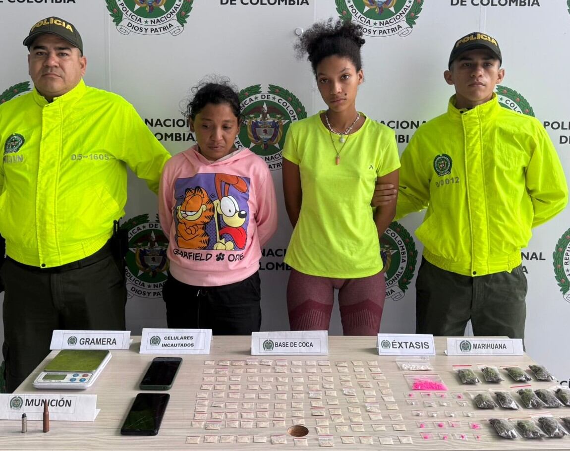 Desmantelan punto de expendio de drogas en Bajo Pamplonita, Cúcuta. / Foto: Policía Cúcuta.