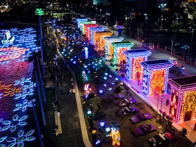 Hasta este domingo 15 de enero podrá disfrutar del tradicional alumbrado en Medellín