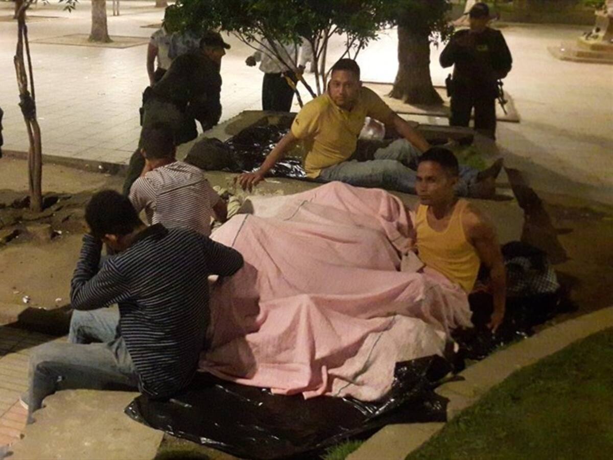 En las calles de Cúcuta duermen los venezolanos huyendo de su país