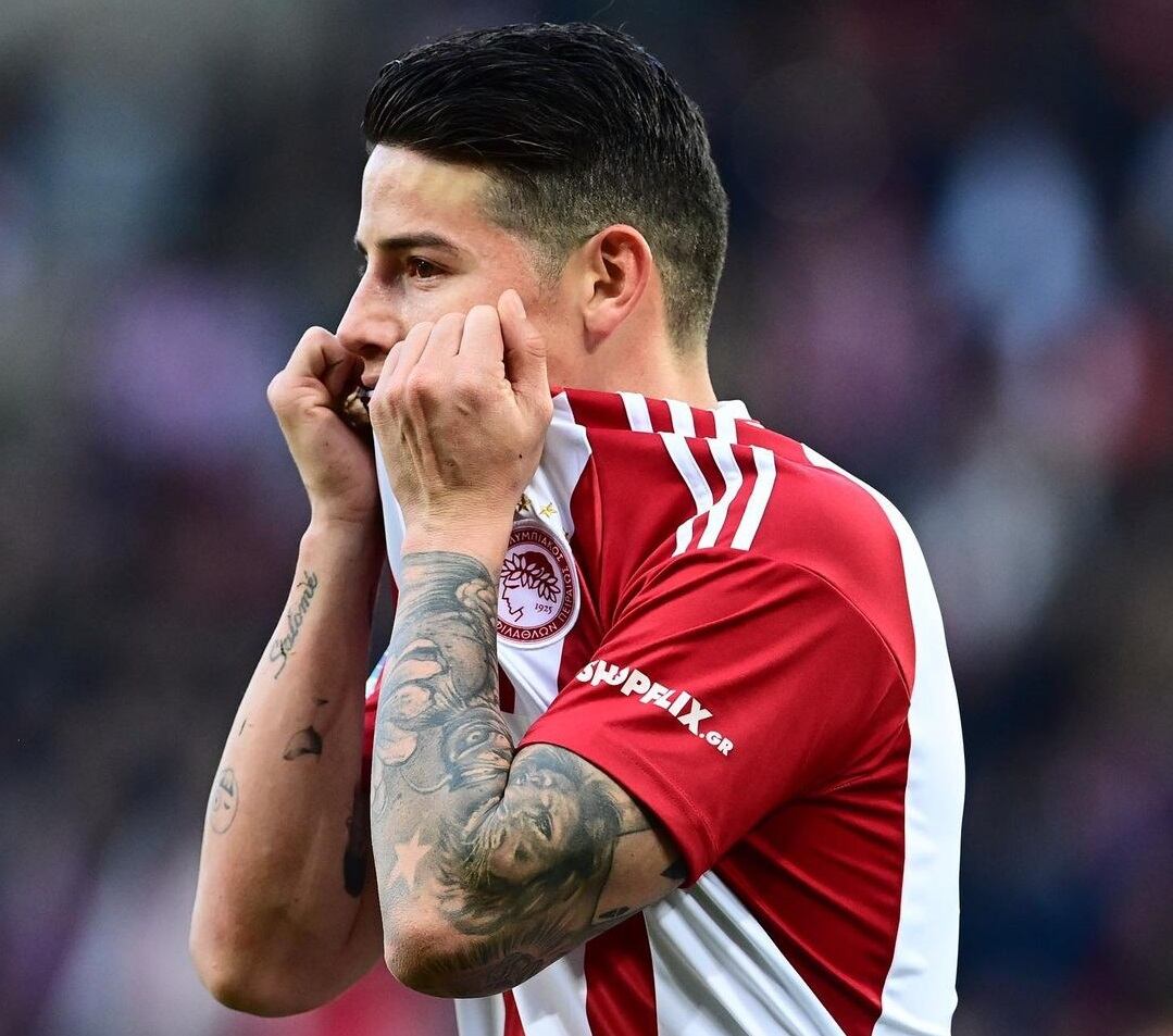 James Rodríguez llegó a 22 partidos en la presente temporada / Foto: Instagram jamesrodriguez10