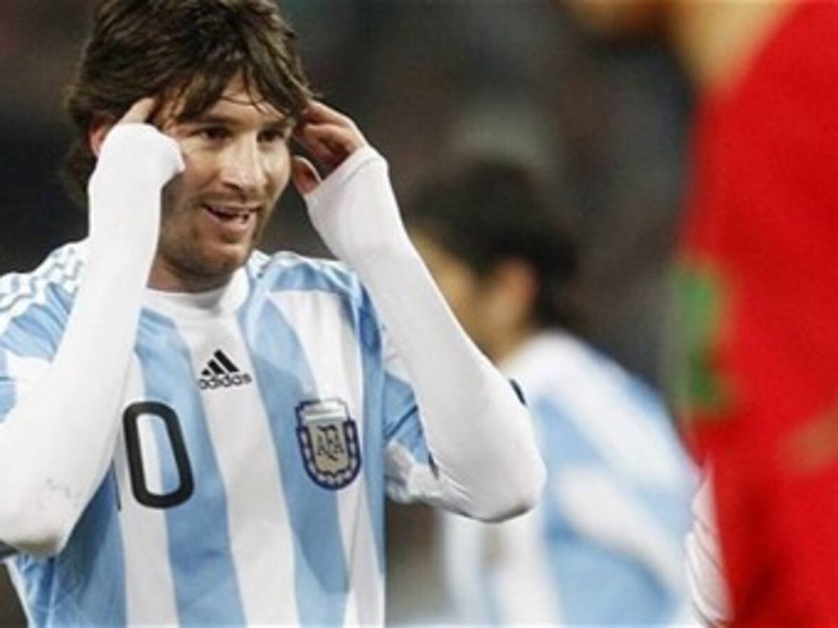 Messi se mostró preocupado por el bajo rendimiento de la Selección Argentina