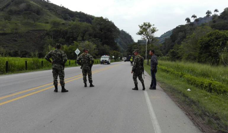 Policía y Ejército garantizarán la seguridad durante la minga indígena en Caldas 