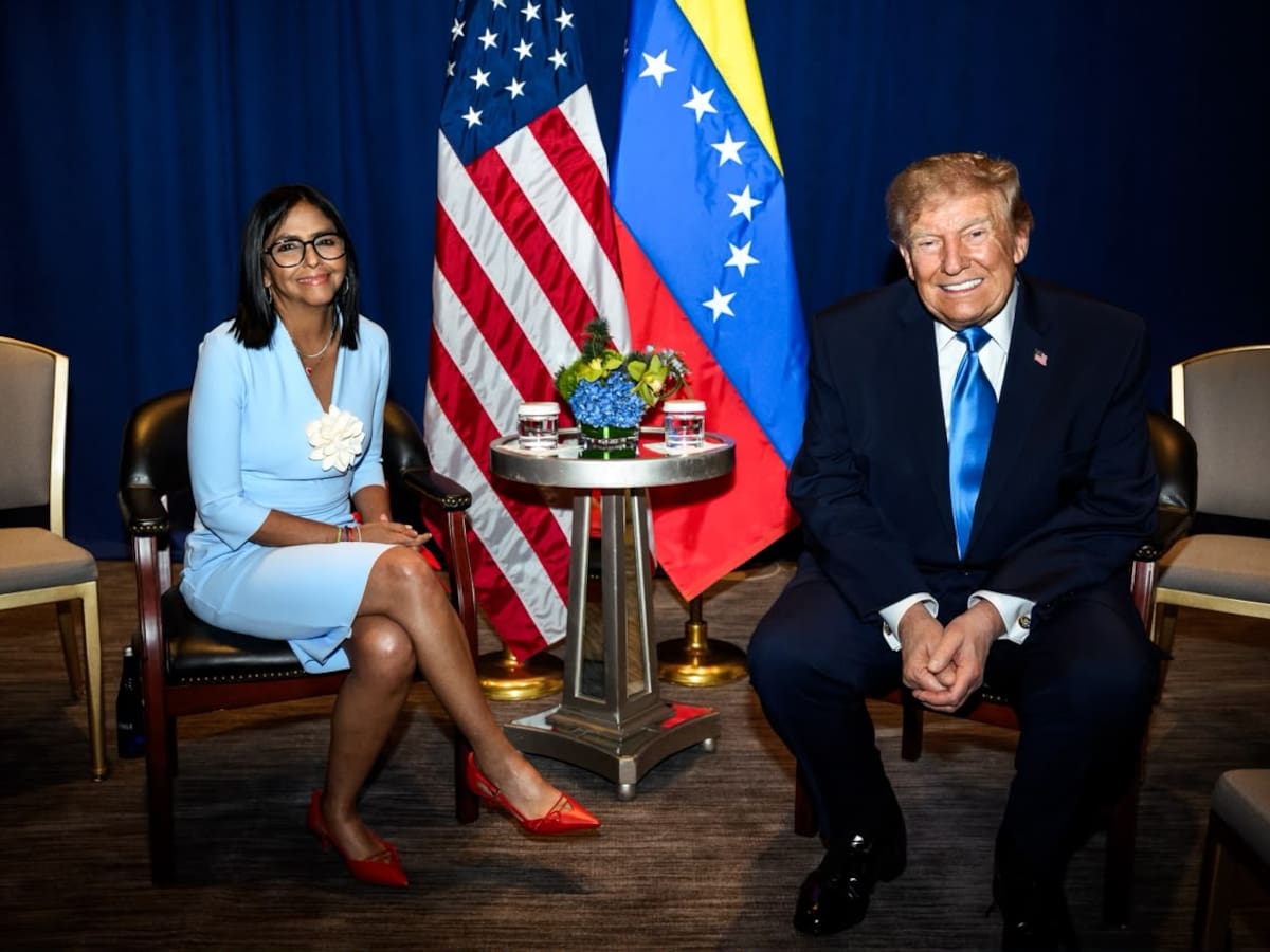 Delcy Rodríguez califica de histórica su reunión con Trump y le agradece su respaldo
