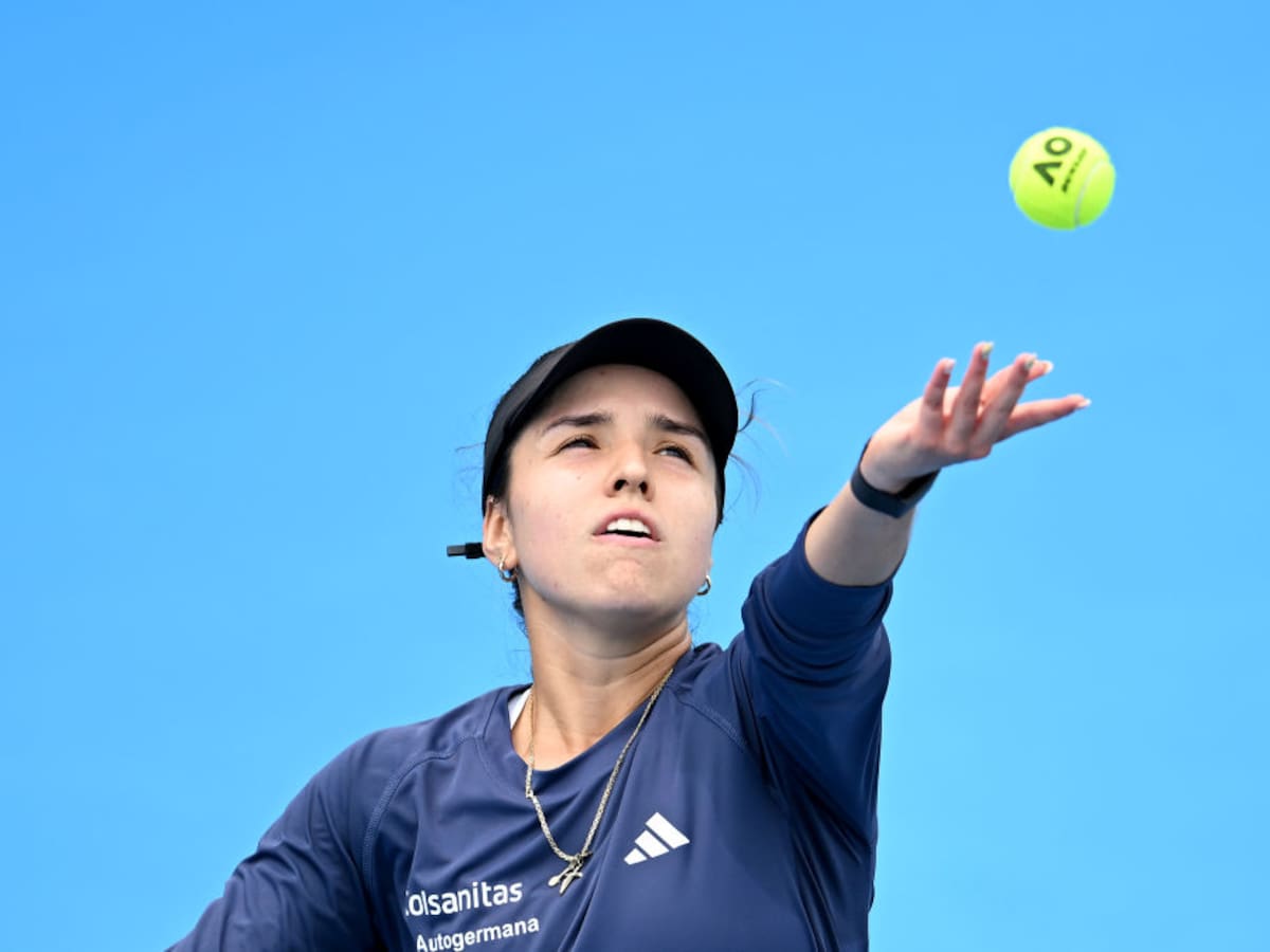 María Camila Osorio sufre la primera remontada del año y le dice adiós al Torneo de Hobart