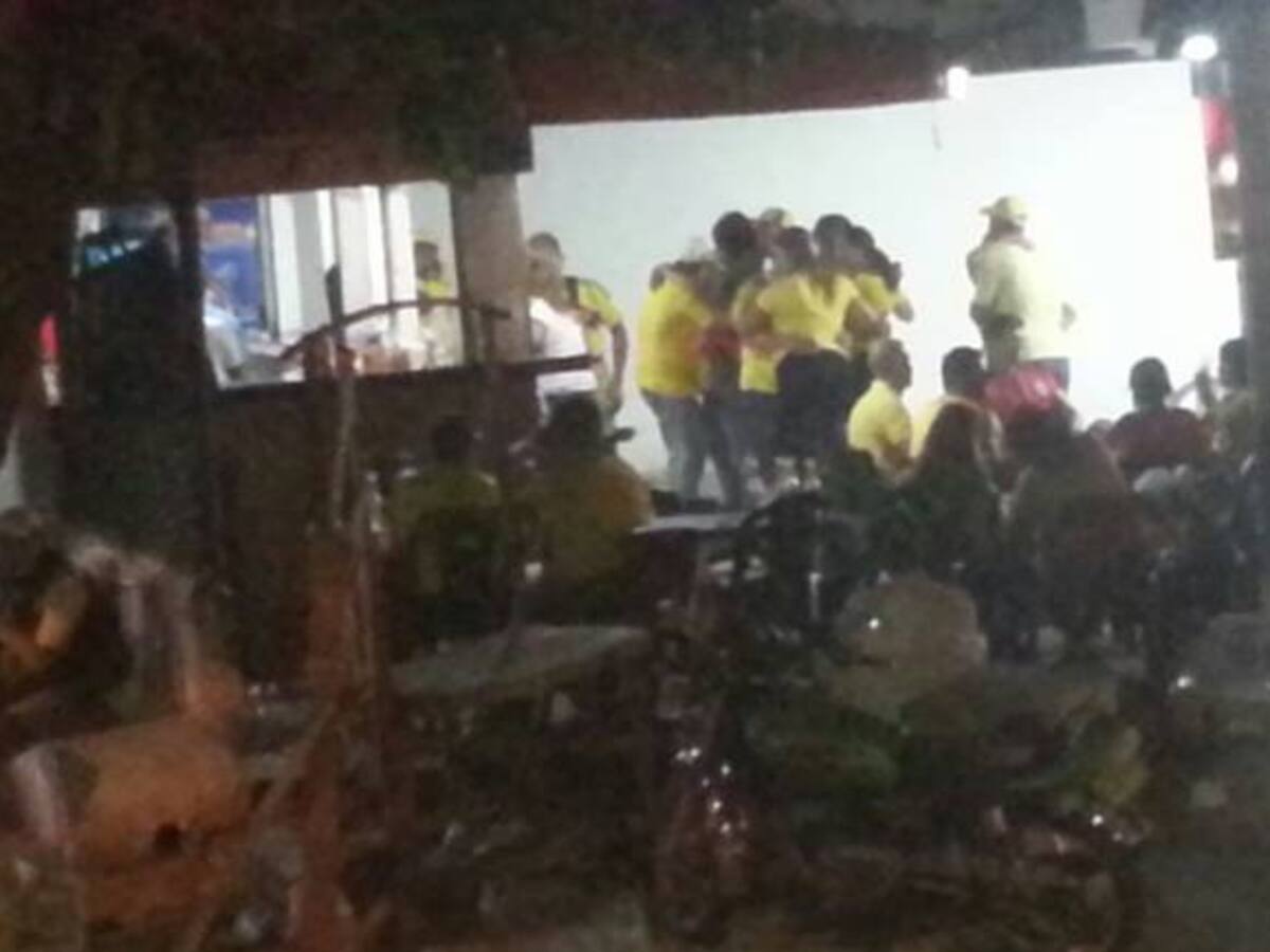 Barranquilla festeja triunfo de selección Colombia