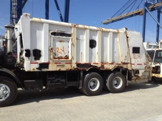 Inmovilizan camiones que se utilizarán para recolección de basuras en Bogotá