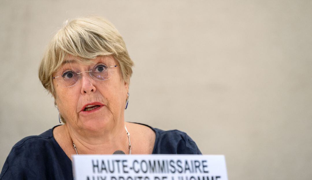 La alta comisionada Michelle Bachelet