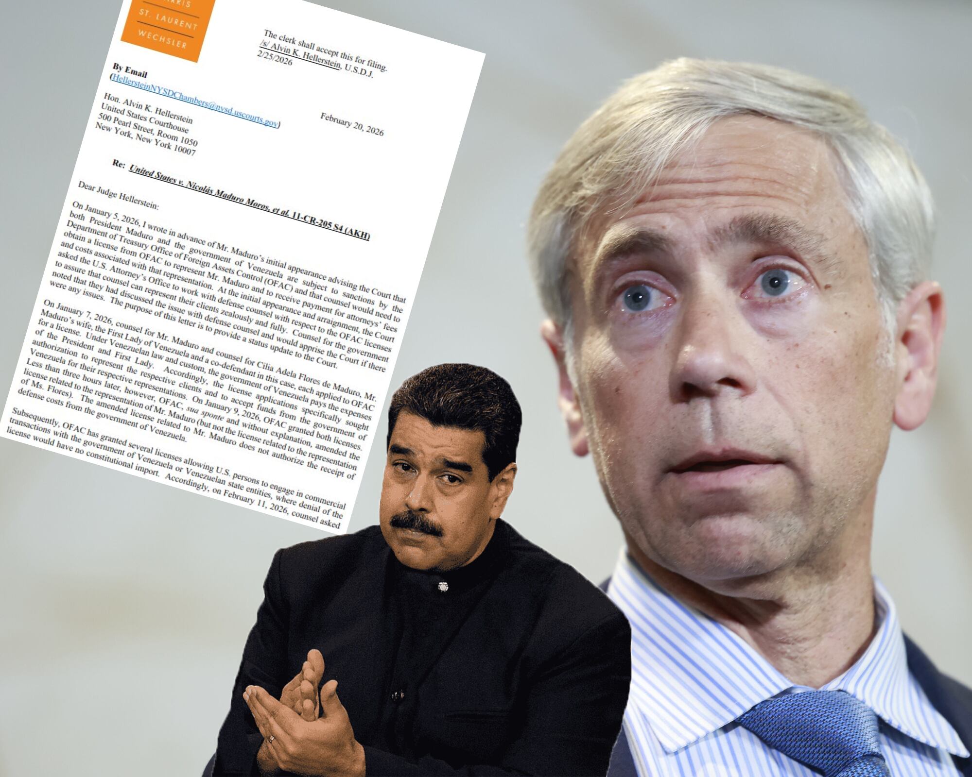 El principal defensor del derrocado mandatario denunció que el Departamento del Tesoro está bloqueando la licencia para el pago de la defensa de Nicolás Maduro desde Venezuela.
(Foto: Caracol Radio / Cortesía )