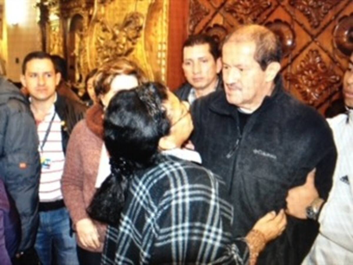 Reapareció en público el vicepresidente Angelino Garzón