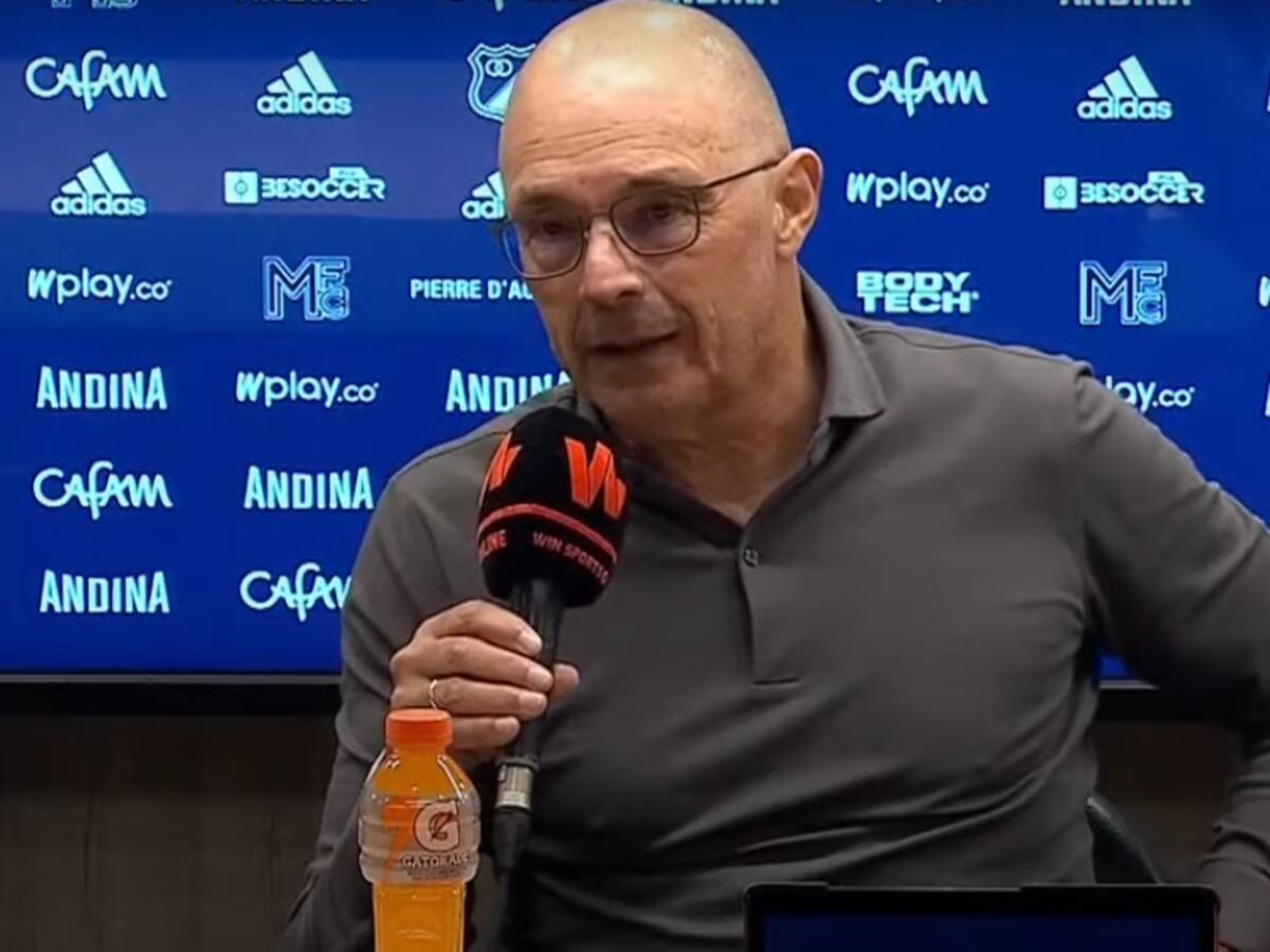 Alfredo Arias tras la derrota ante Millonarios: “En cuatro días jugamos la revancha”