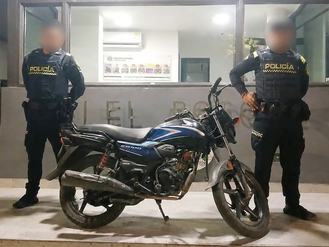 Ofensiva contra el hurto de motocicletas deja una persona capturada y dos motos recuperadas