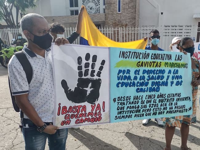 Padres de familia de las tres sedes aseguran que así, no envían a sus niños