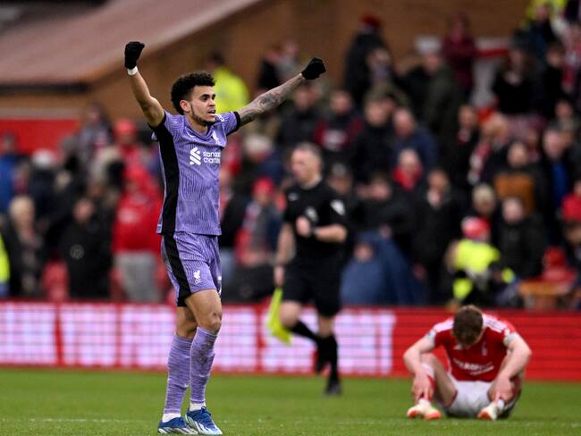Luis Díaz - Liverpool (Photo by Andrew Powell/Liverpool FC via Getty Images)