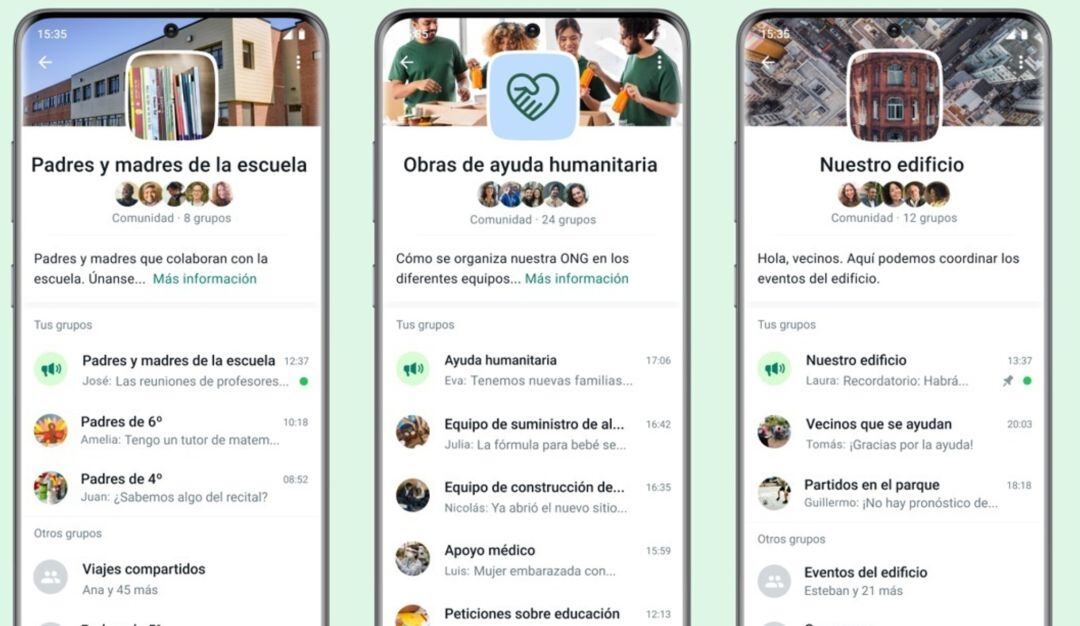 Comunidades de WhatsApp