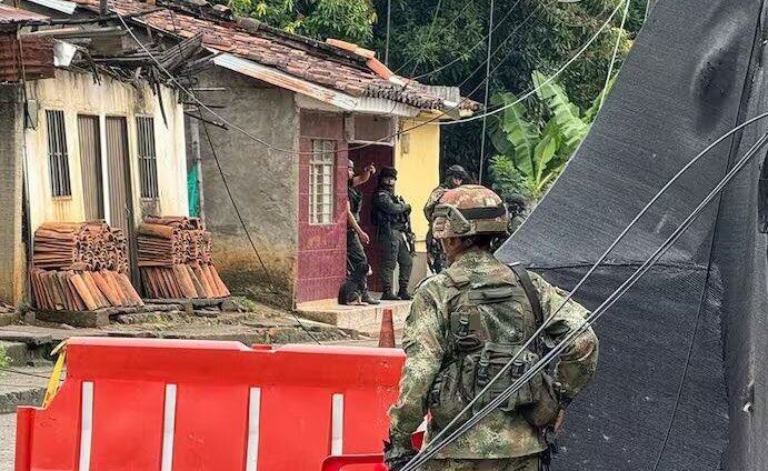 Cinco explosivos fueron lanzados desde drones contra subestación de Policía en Potrerito, Jamundí - Archivo
