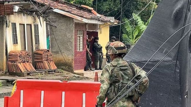 Cinco explosivos fueron lanzados desde drones contra subestación de Policía en Potrerito, Jamundí - Archivo