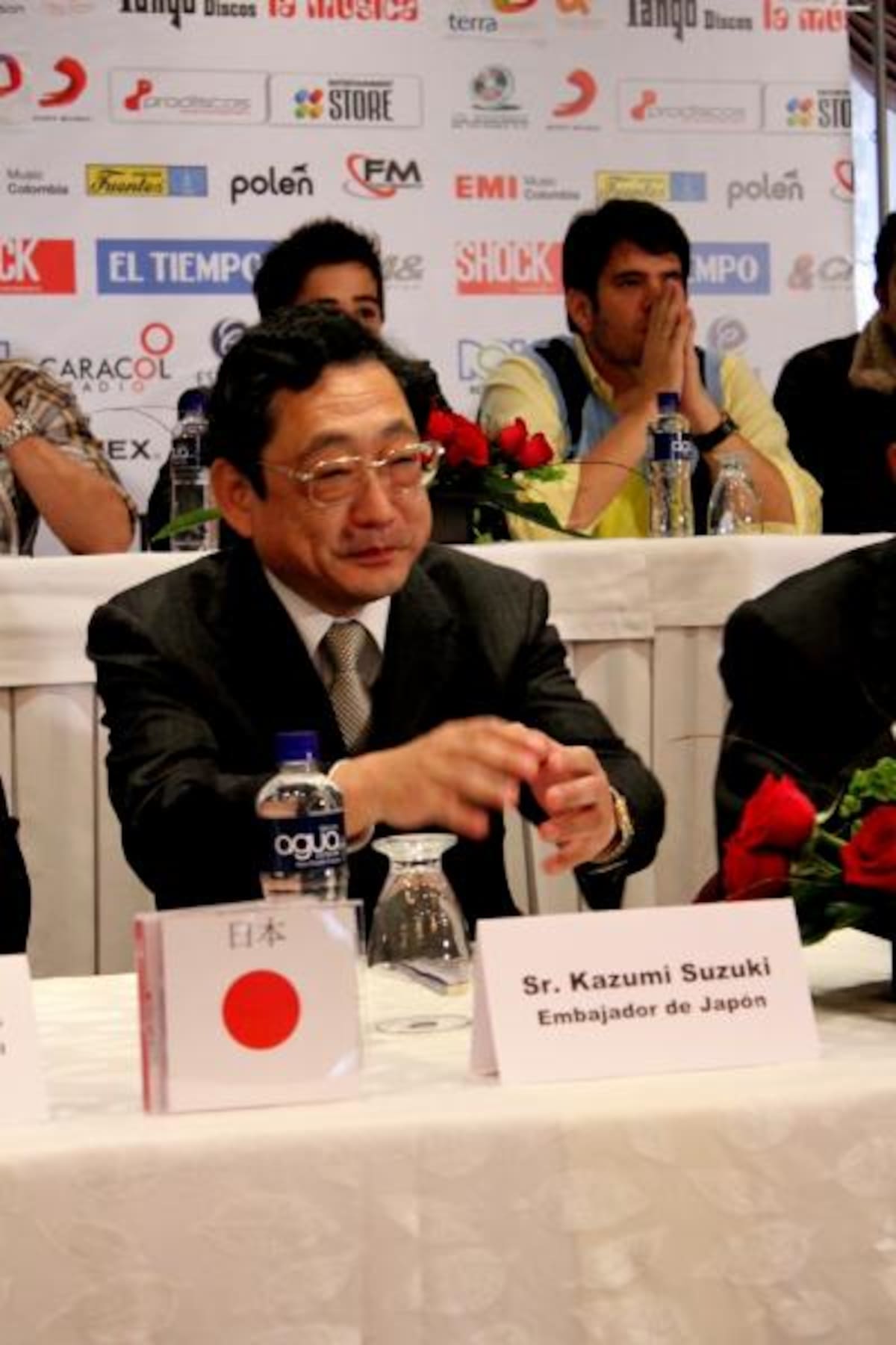 Kazumi Suzuki, Embajador de Japón.