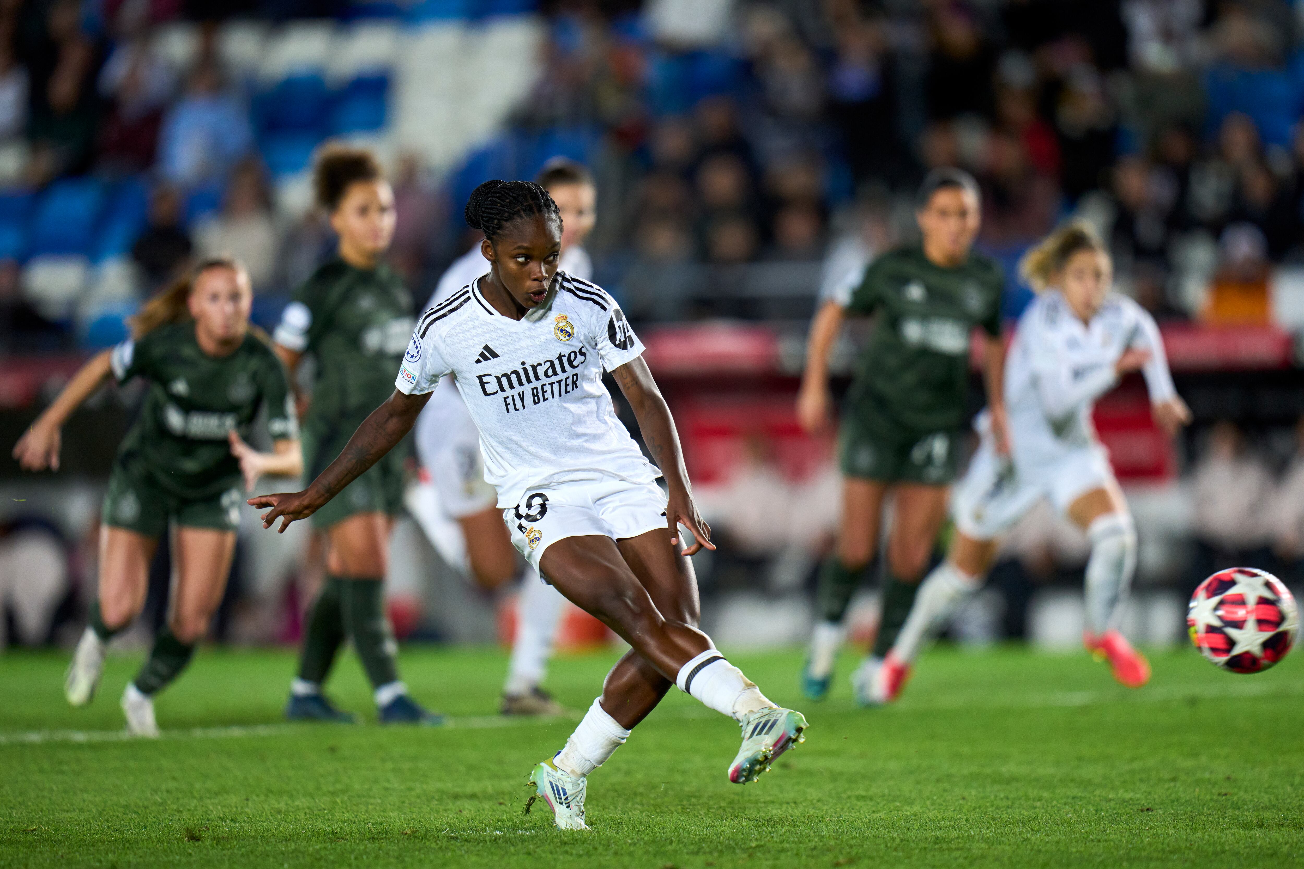 Linda Caicedo del Real Madrid. (Photo by Diego Souto/Getty Images)
