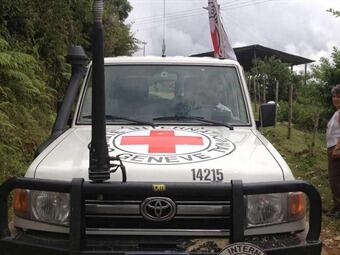 Cruz Roja Internacional. Foto El Tiempo