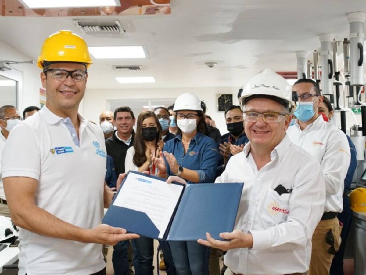 Esenttia recibió reconocimiento de Minciencias