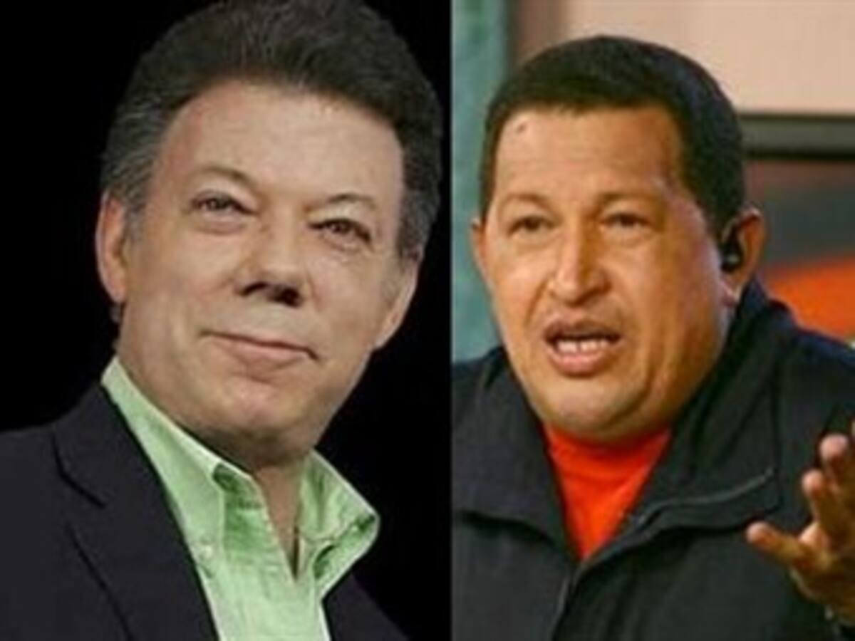 Chávez no dialogaría con Santos y reduciría el comercio con Colombia
