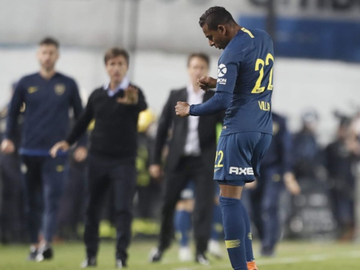Sebastián Villa marcó y salvó un punto para Boca ante Racing