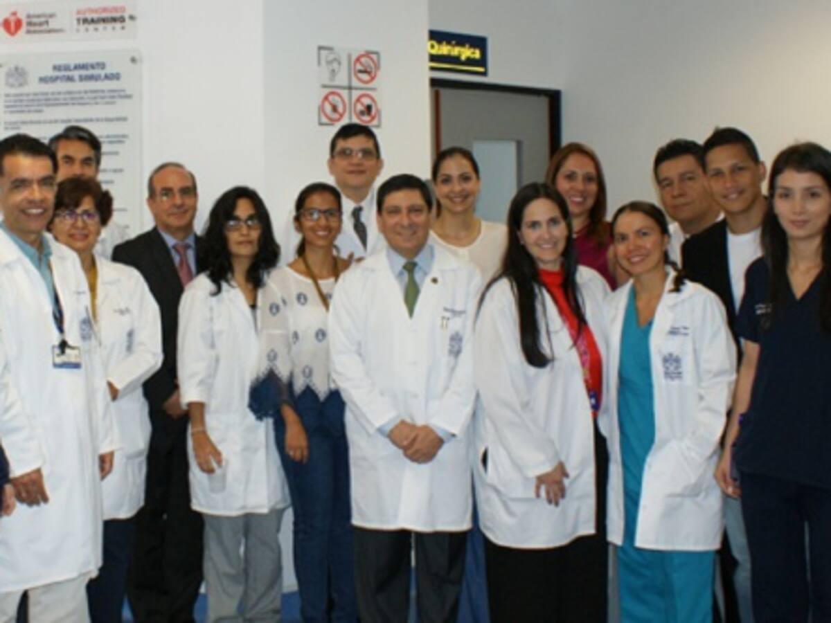Hospital Simulado de la U. Javeriana Cali certificado internacionalmente