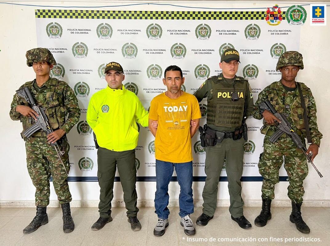 Alias 'Pintor', sicario del Clan del Golfo, delinquía en el Bajo Cauca antioqueño. Foto: Fiscalía.